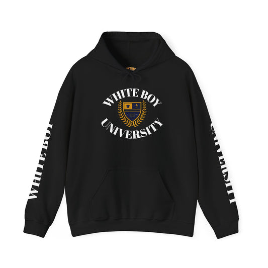 White Boy University Hoodie