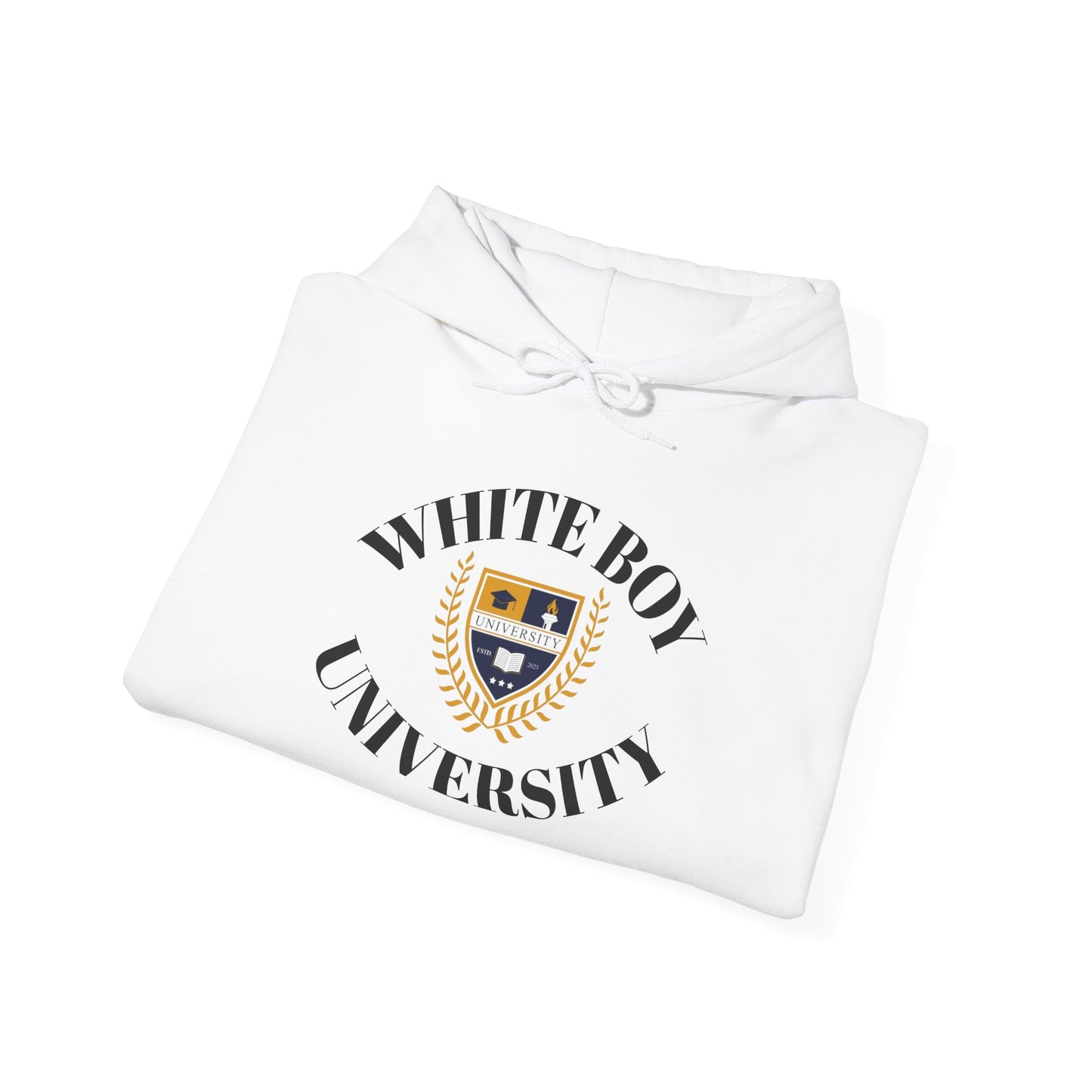 White Boy University Hoodie