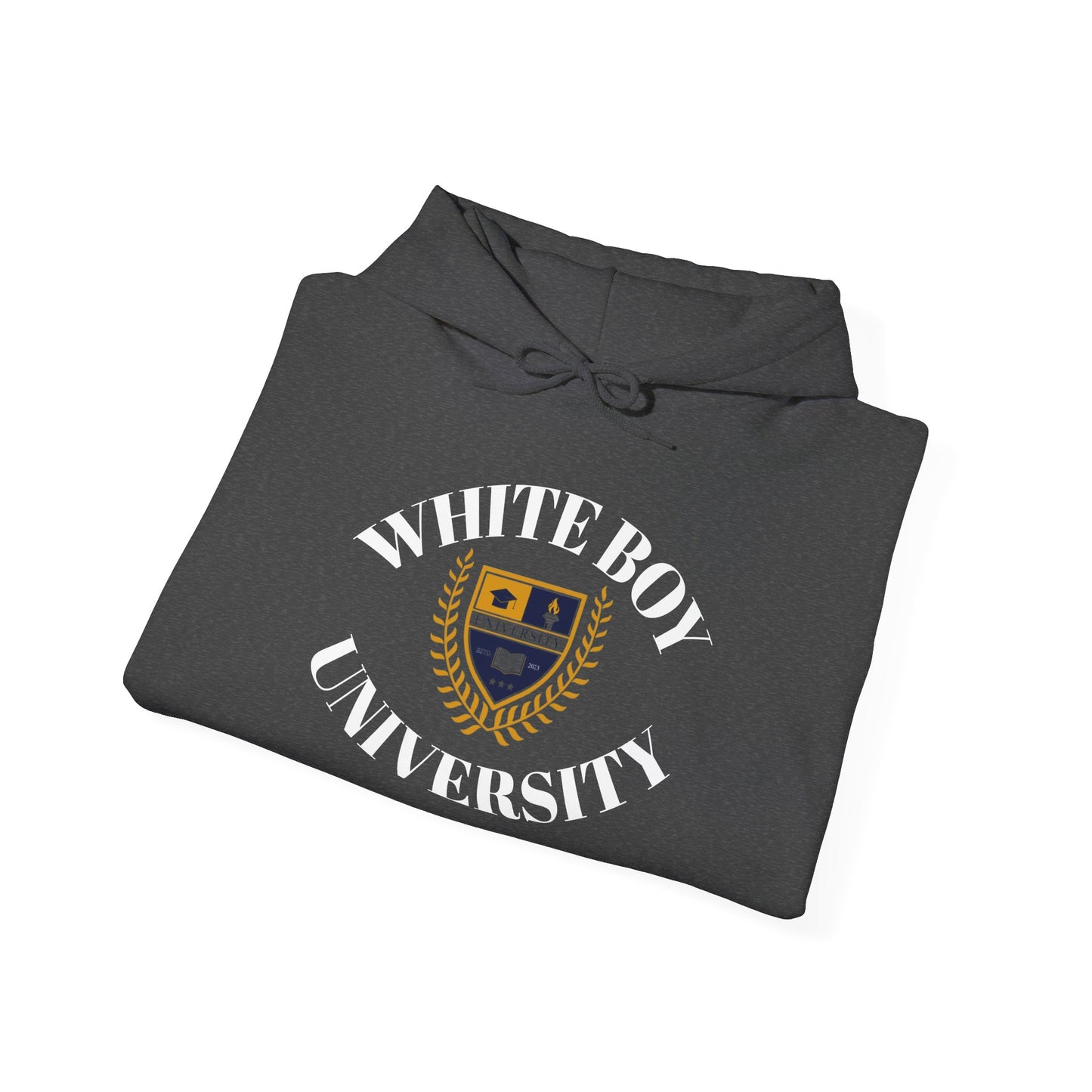 White Boy University Hoodie