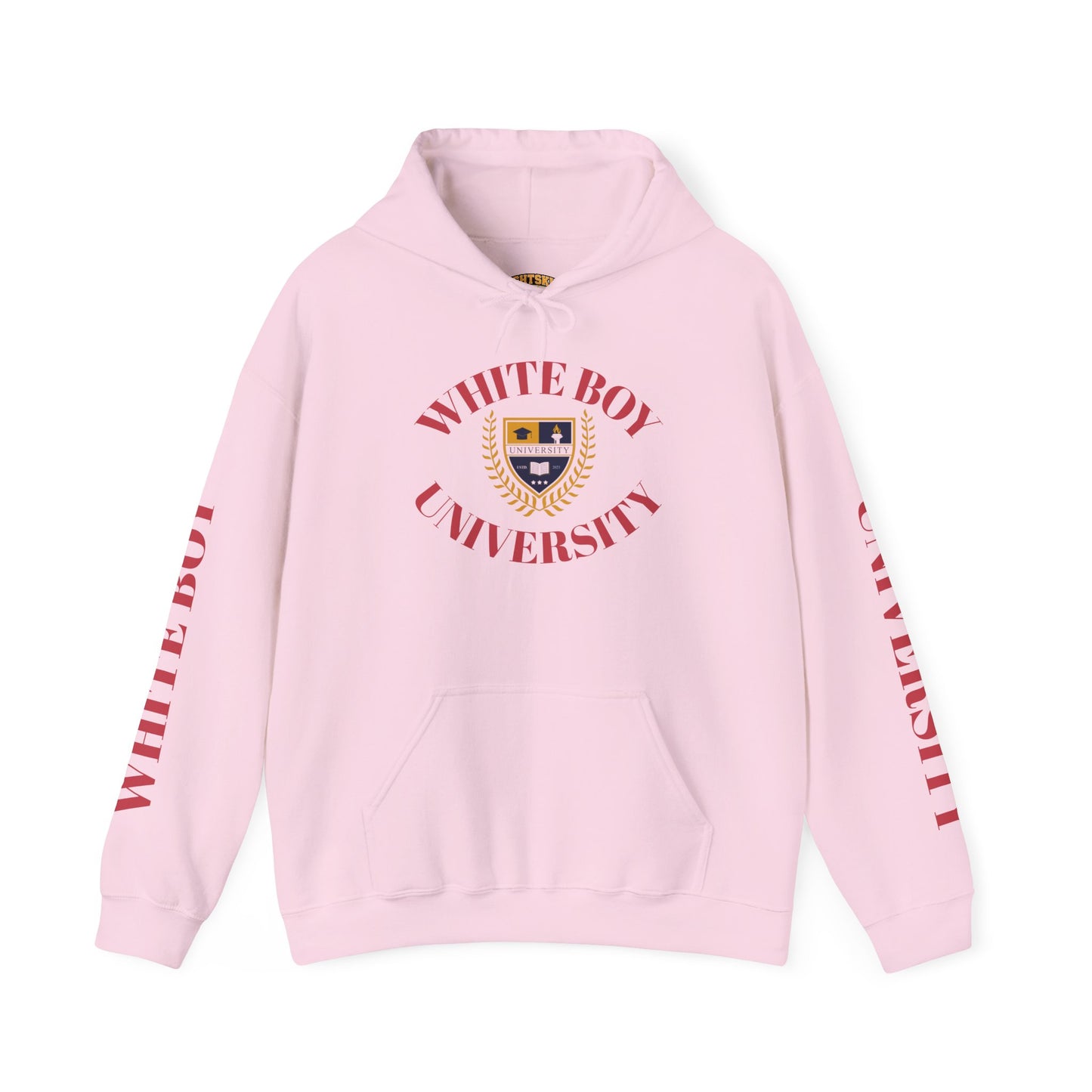 White Boy University Hoodie