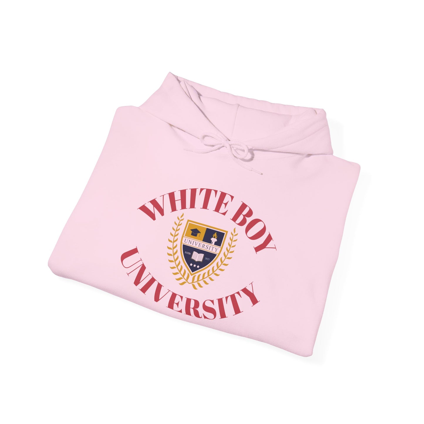 White Boy University Hoodie